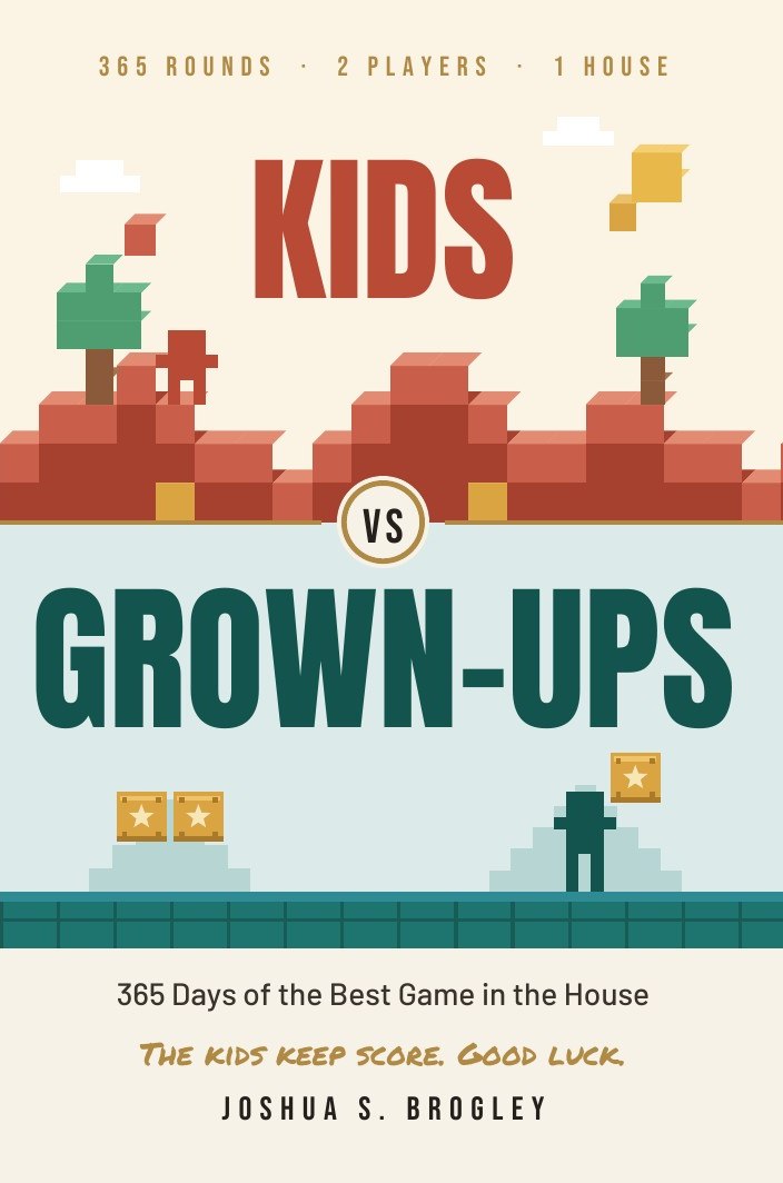 Kids vs Grown-Ups by Joshua S. Brogley, book cover