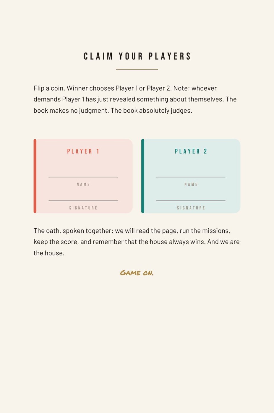 The Love Game interior page: The Special Nights: co-op nights and boss months explained