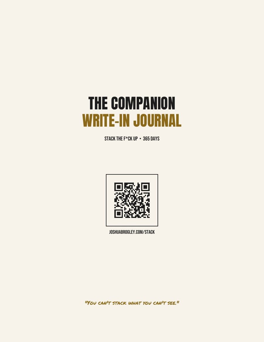 STACK companion journal cover page