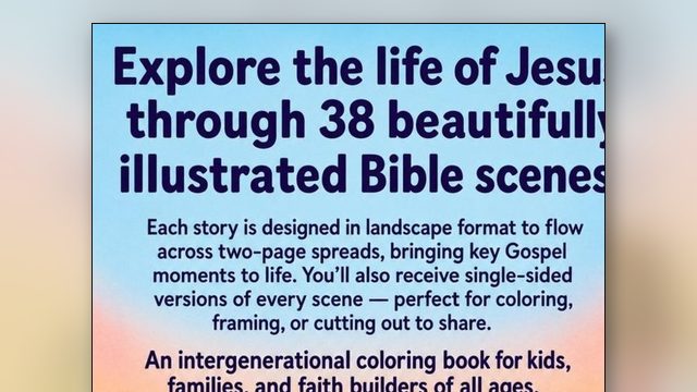 What Are the Best Bible Coloring Books for Kids and Adults Together?