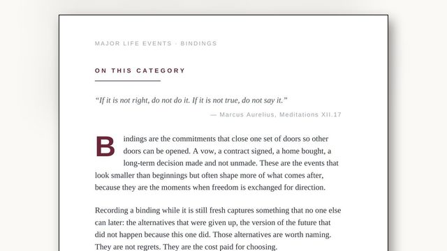 Start With What Just Happened: Journaling Mid-Event