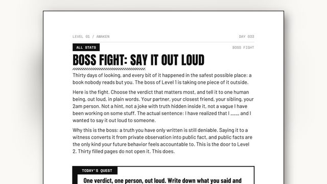 What Is a Boss Fight in Self-Improvement, and Why Does It Work?