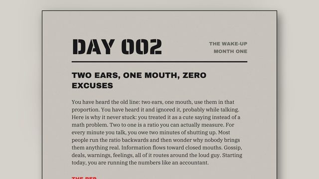 How to Talk Less: The 70/30 Rule and a Word Budget