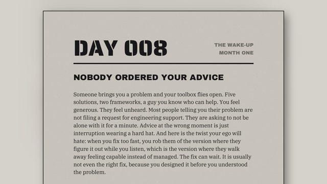 How Do I Stop Giving Unsolicited Advice When Someone Vents?