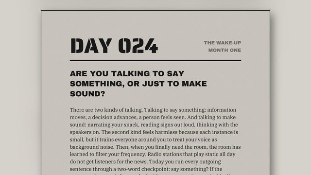 Why Do I Talk So Much? The Honest Reasons and the Fix
