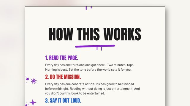 What Is a One-Page-a-Day Book, and Why Does It Work?