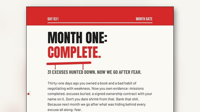 The Most Common Excuses, Hunted Down One by One