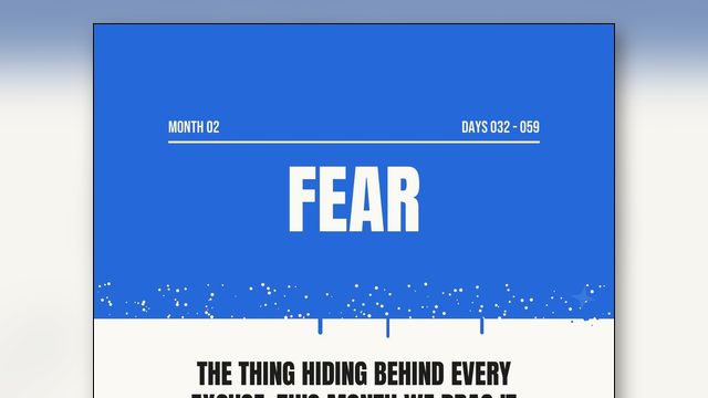 Month Two: 28 Days of Dragging Fear Into the Light