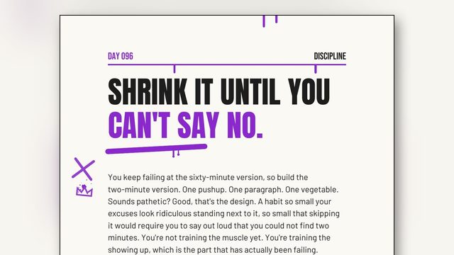 Small Steps: Why Tiny Daily Changes Beat Big Plans Every Time