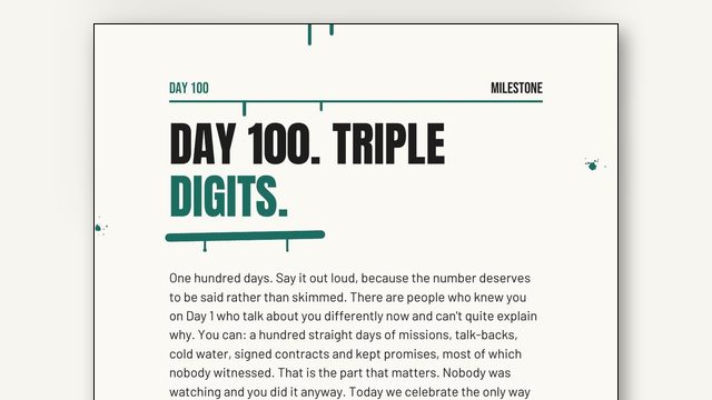 Daily Quotes That Do Something: A Line Is Only Useful With a Mission Under It