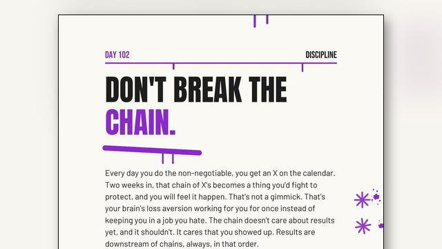 How Do You Stick to a Habit for a Whole Year?