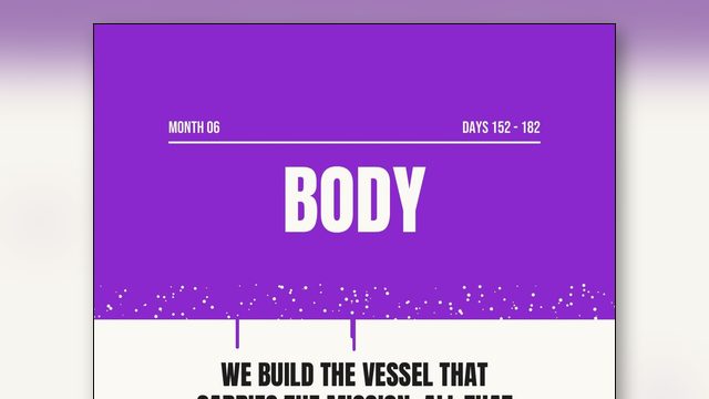 Month Six: 31 Days of Building the Vessel That Carries the Mission