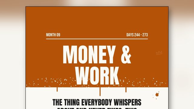 Month Nine: 30 Days of Putting the Numbers on the Table