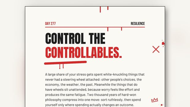 What Is Resilience? Not How Hard You Are Hit, but How Fast You Get Up