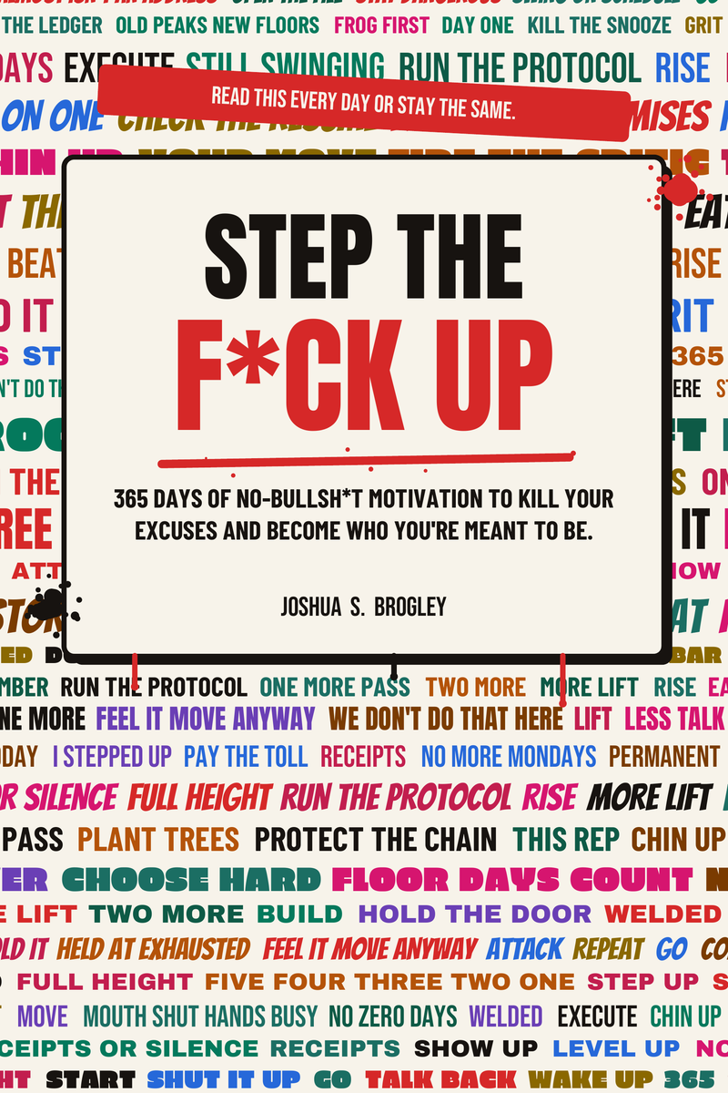 Step the F*ck Up, front cover